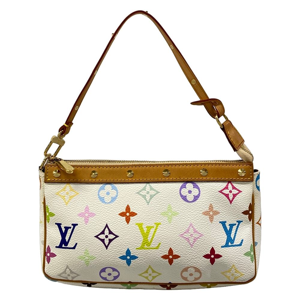 Louis Vuitton Pochette Accessoires Monogram Multicolore Handbag M92649